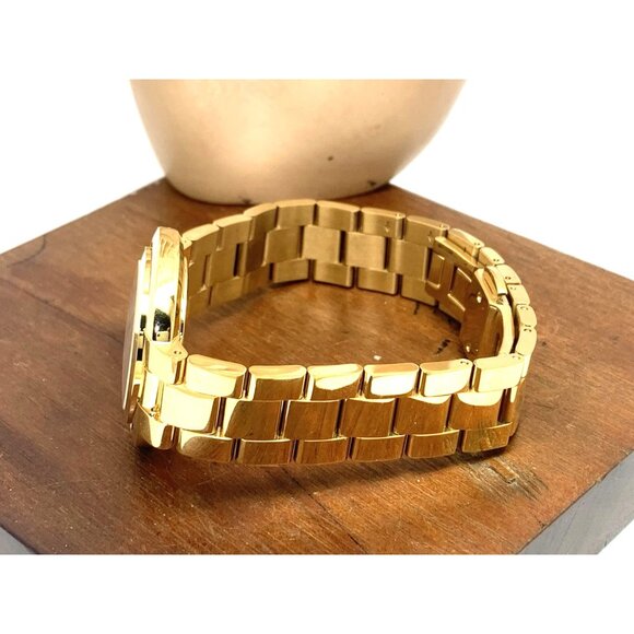 Bulova Women's Watch 97P125 Quartz Silver Dial Diamond Gold Stainless Steel 35mm - Picture 8 of 13